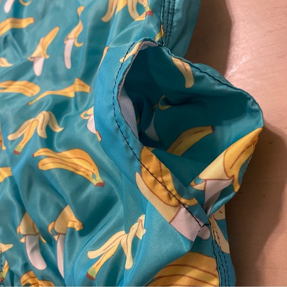 Men’s Teal Banana Swim Trunks - XL - Picture 4 of 5